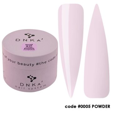 "DNKa" ACRYL GEL, 30 ml #0005 Vitrage