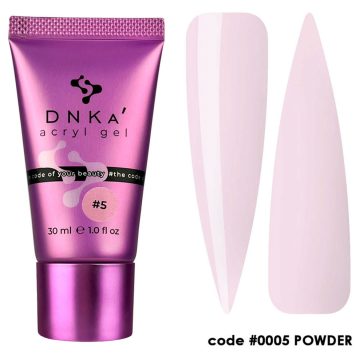 "DNKa" ACRYL GEL (tube), 30 ml #0005 Powder