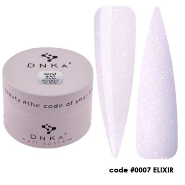 "DNKa" ACRYL GEL, 30 ml #0007 Vitrage