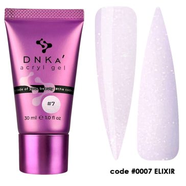 "DNKa" ACRYL GEL (tube), 30 ml #0007 Elixir