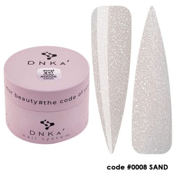 "DNKa" ACRYL GEL, 30 ml #0008 Sand