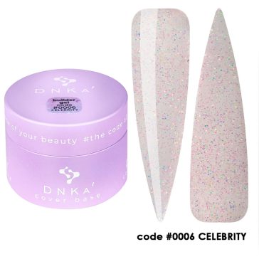 "DNKa" BUILDER GEL, 30 ml #0006 Celebrity