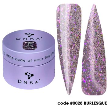"DNKa" BUILDER GEL, 30 ml #0028 BURLESQUE