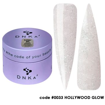 "DNKa" BUILDER GEL, 30 ml #0033 HOLLYWOOD GLOW