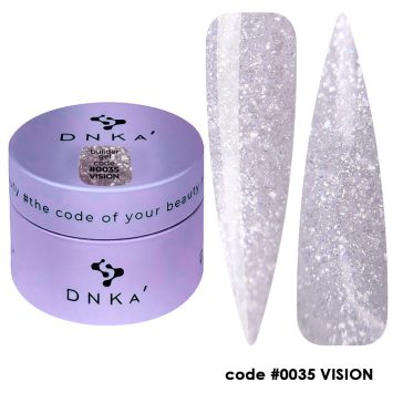 "DNKa" BUILDER GEL, 30 ml #0035 Vision