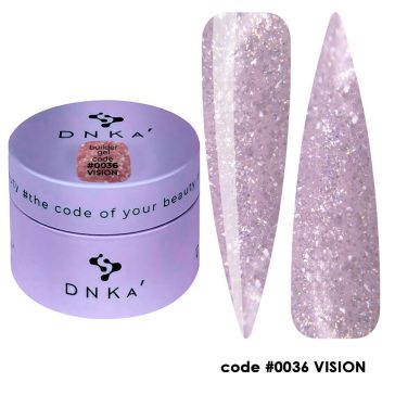 "DNKa" BUILDER GEL, 30 ml #0036 Vision