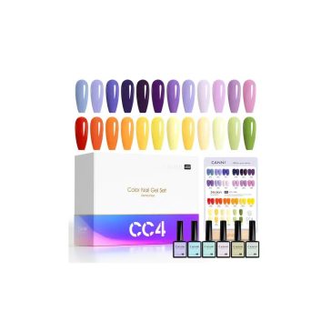 CANNI HEMA FREE UV/LED gél lakk szett (24db-os) No.CC4