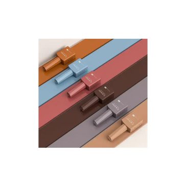   CANNI HEMA FREE UV/LED gél lakk szett 6x9ml - 2304 - Boho Chic Palette