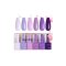CANNI HEMA FREE UV/LED gél lakk szett 6x9ml - 2308 - Purple Haze Harmony