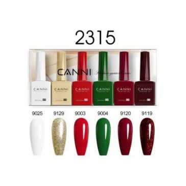 CANNI HEMA FREE UV/LED gél lakk szett 6x9ml - 2315