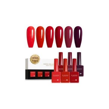 CANNI HEMA FREE UV/LED gél lakk szett 6x9ml - 2327