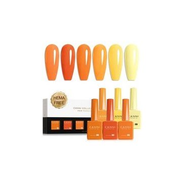 CANNI HEMA FREE UV/LED gél lakk szett 6x9ml - 2338