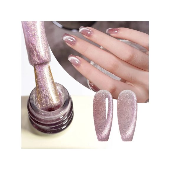 CANNI HEMA FREE szett 8x9ml - No.02 - Pink Planet Cat Eye Collection