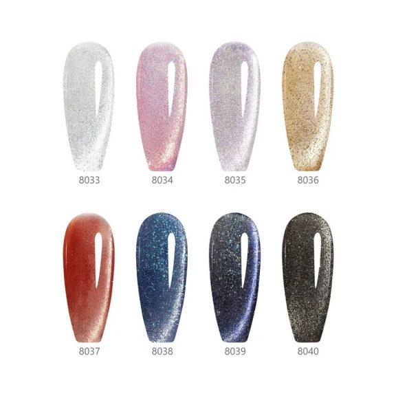 CANNI HEMA FREE szett 8x9ml - No.05 - Interstellar Cat Eye Collection