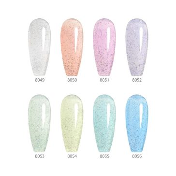   CANNI HEMA FREE szett 8x9ml - No.07 - Fairy Glitter Collection