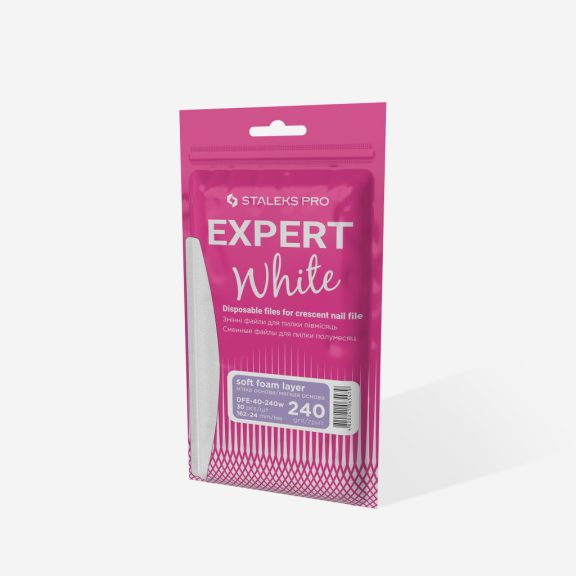 Staleks Expert eldobható reszelő DFE-40-240 fehér