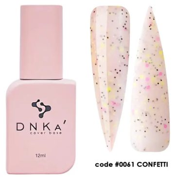 "DNKa" COVER BASE 12 ml #0061 Confetti