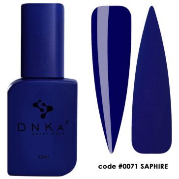 "DNKa" COVER BASE 12 ml #0071 Saphire