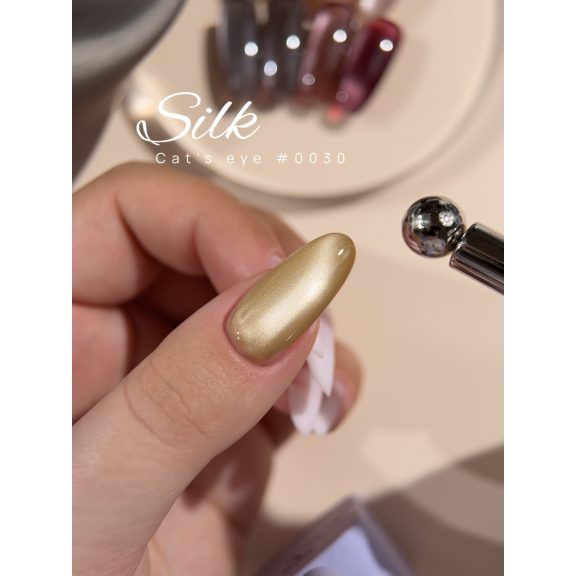 "DNKa" COLOR GEL POLISH, #0030 Silk Cat’s Eye