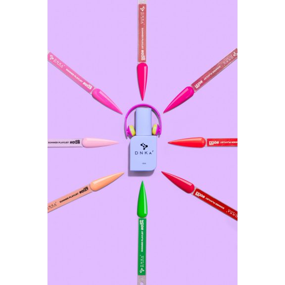 "DNKa" COLOR GEL POLISH, 7 ml #0127
