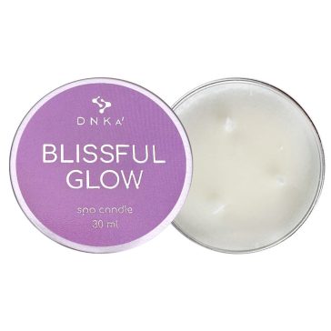 "DNKa"  Spa Candle Blissful Glow/Spa Gyertya