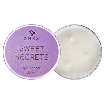"DNKa"  Spa Candle Sweet Secrets/Spa Gyertya