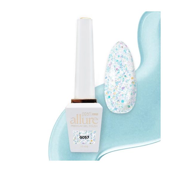 allure G057 prémium multicolor csillámos effekt gél lakk