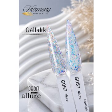 allure G057 prémium multicolor csillámos effekt gél lakk