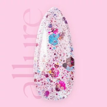   allure G071 prémium rubin-pink-arany csillámos effekt gél lakk
