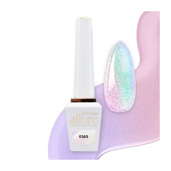 allure G163 prémium irizáló csillámos effekt gél lakk