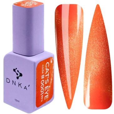 "DNKa" COLOR GEL POLISH, #0001 Cat Eye 80’s