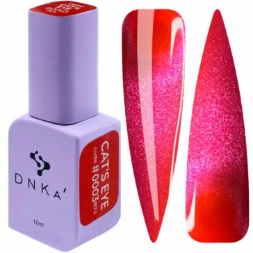 "DNKa" COLOR GEL POLISH, #0003 Cat Eye 80’s