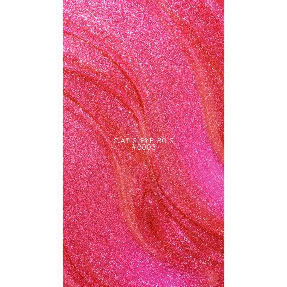 "DNKa" COLOR GEL POLISH, #0003 Cat Eye 80’s