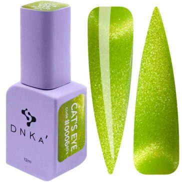 "DNKa" COLOR GEL POLISH, #0006 Cat Eye 80’s