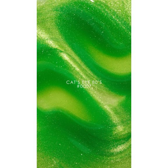 "DNKa" COLOR GEL POLISH, #0007 Cat Eye 80’s