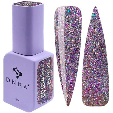 "DNKa" COLOR GEL POLISH, 12 ml #0102 FLASH