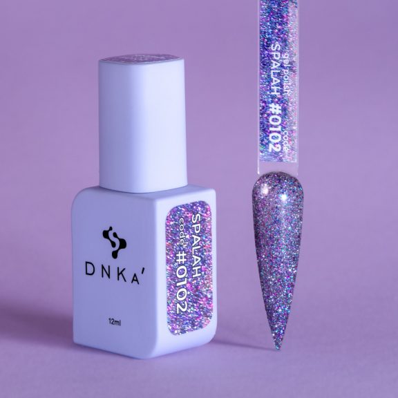 "DNKa" COLOR GEL POLISH, 12 ml #0102 FLASH