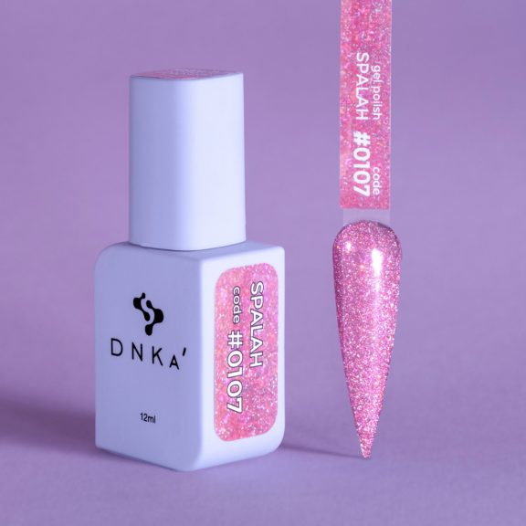 "DNKa" COLOR GEL POLISH, 12 ml #0107 FLASH