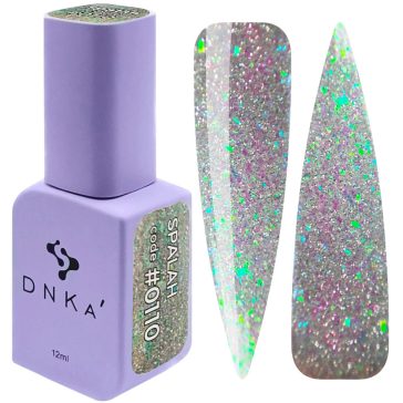 "DNKa" COLOR GEL POLISH, 12 ml #0110 FLASH