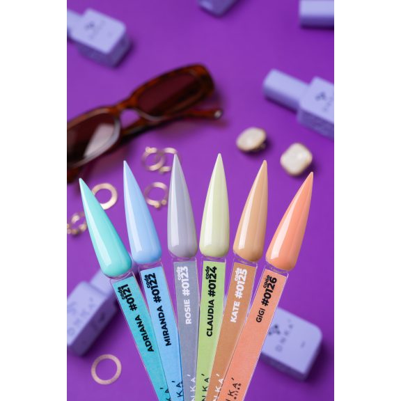 "DNKa" COLOR GEL POLISH, 12 ml #0125