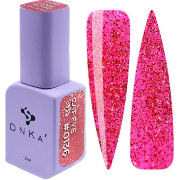 "DNKa" COLOR GEL POLISH, 12 ml #0136 Cat Eye