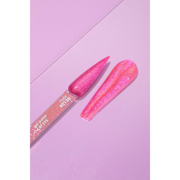 "DNKa" COLOR GEL POLISH, 12 ml #0136 Cat Eye