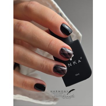 "DNKa" COLOR GEL POLISH, 12 ml ULTRA BLACK