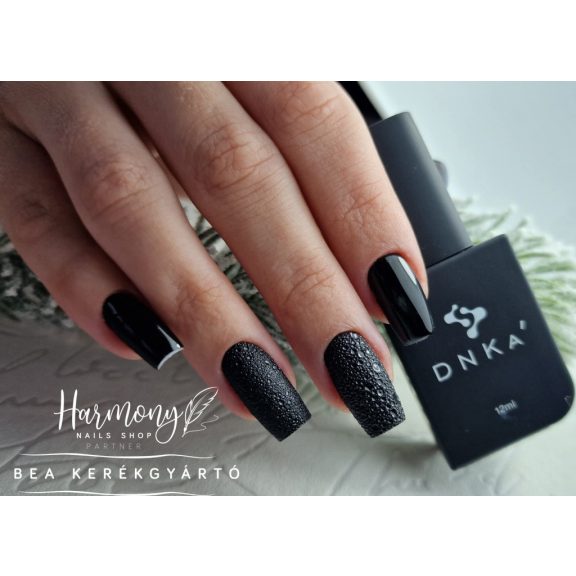 "DNKa" COLOR GEL POLISH, 12 ml ULTRA BLACK