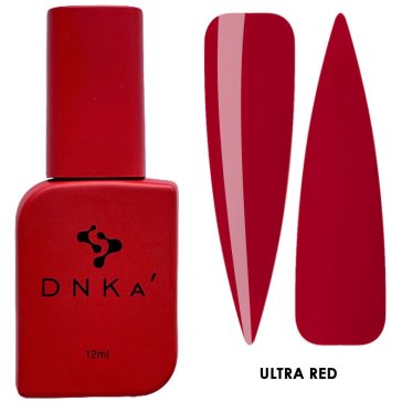 "DNKa" COLOR GEL POLISH, 12 ml ULTRA RED