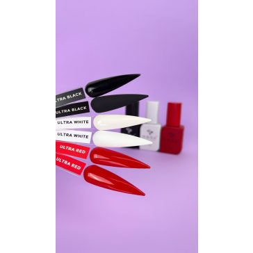 "DNKa" COLOR GEL POLISH, 12 ml ULTRA RED