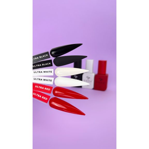 "DNKa" COLOR GEL POLISH, 12 ml ULTRA RED