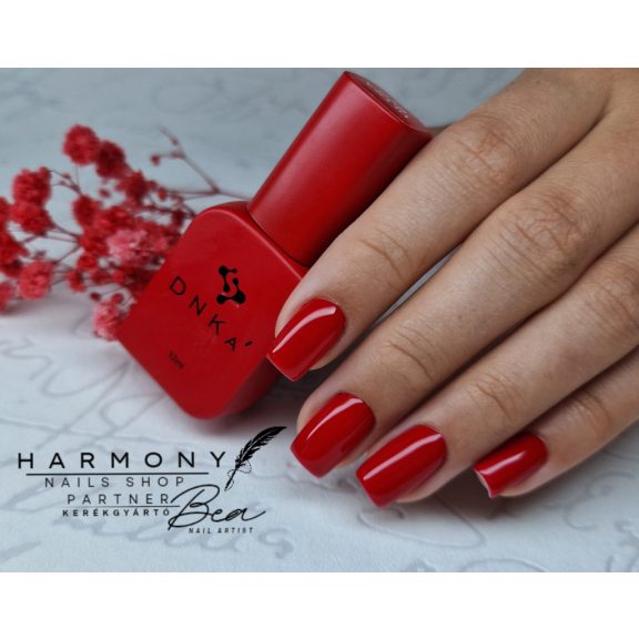 "DNKa" COLOR GEL POLISH, 12 ml ULTRA RED