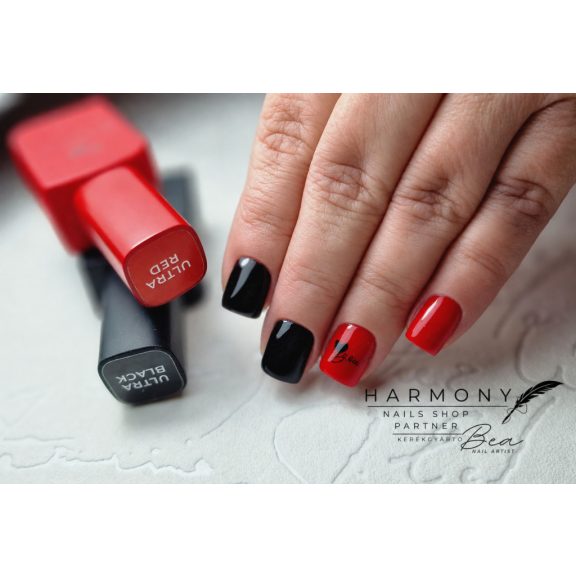 "DNKa" COLOR GEL POLISH, 12 ml ULTRA RED