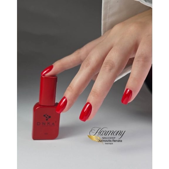"DNKa" COLOR GEL POLISH, 12 ml ULTRA RED